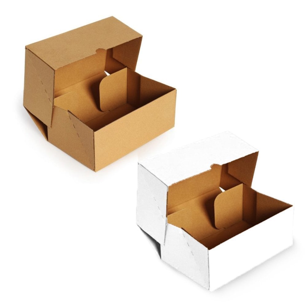 Ekstra Küçük E-Ticaret ve Kargo Kutuları (20 – 29 cm) Beyaz - 25x16x10 cm - 2 Desi - 25 Adet