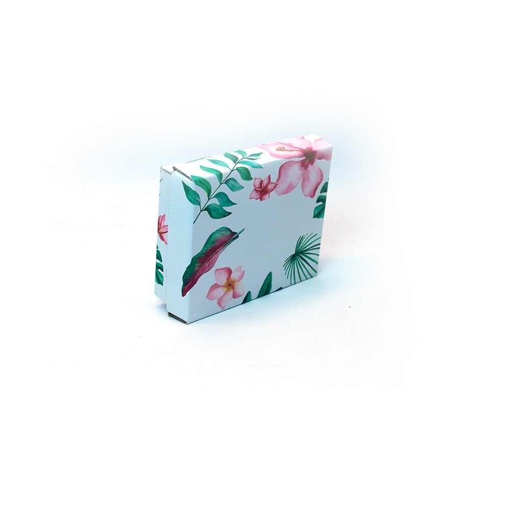 35,5x31x15,5 cm Çiçekli Hediye Kutusu