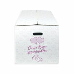 Çeyiz Taşıma Kolileri Gelin - 60x40x40 cm - 32 Desi - 20 Adet