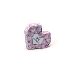 17x16,5x5 cm Kalpli Dilekli Hediye Kutusu