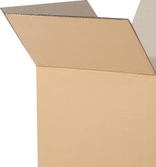 Orta Boy Çift Oluklu Taşınma Kolileri (40 – 49 cm) Esmer - 40x20x20 cm - 6 Desi - 50 Adet