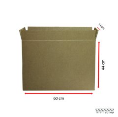 C - Dalga Pc, Tablo, Monitör Kutuları 60x14x44 cm - 13 Desi - 25 Adet
